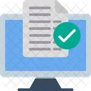 Online Verify Document  Symbol