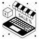 Online-Verkauf  Symbol