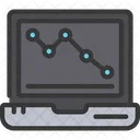 Online-Verlustdiagramm  Symbol