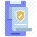Online-Versicherungsbeleg  Symbol