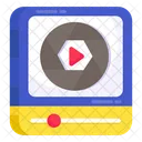 Internet Video Online Video Video Streaming Icon