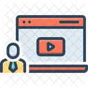 Online Video Online Video Icon