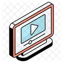 Multimedia Online Video Video Streaming Icon