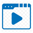 Online-Video  Symbol