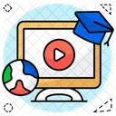 Online Video Tutorial Video Lektion Icon