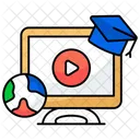 Online Video Tutorial Video Lektion Icon