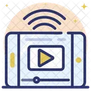 Online Video Tutorials Video Streaming Live Streaming Icon