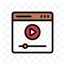 Video Player Webpage Icon
