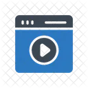 Video Play Online Icon