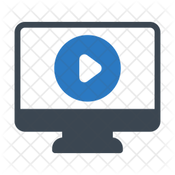 Online Video Icon Of Flat Style Available In Svg Png Eps Ai Icon Fonts