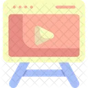 Video Player Play Button Movie Icon