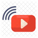 Online Video Internet Video Wireless Video Icon