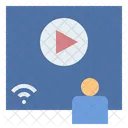 Online-Video  Symbol