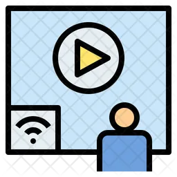 Online Video  Icon