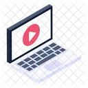 Online Video Video Streaming Video Learning Icon