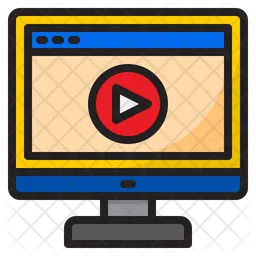 Online Video  Icon