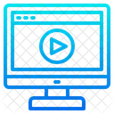 Online Video Video Play Vedio Icon