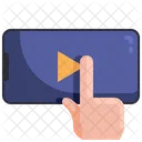 Online Video Education Video Video Play Icon
