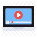 Online Video Digital Video Internet Video Icon