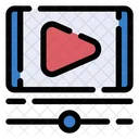 Online Video Video Stream Play Button Symbol