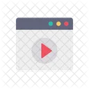 Online Video Video Internet Icon