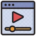 Online Video Video Streaming Internet Video Icon