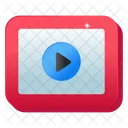 Online Video Video Streaming Video Player Icon