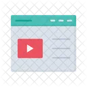 Online Video Video Marketing Youtube Video Icône