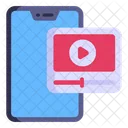 Online Video Video Tutorial Video Streaming Icon