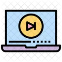 Online Video Internet Video Laptop Video Icon