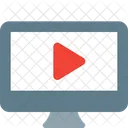 Online Video Online Movie Video Streaming Icon