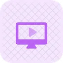 Online Video Online Movie Video Streaming Icon