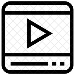 온라인 비디오  아이콘