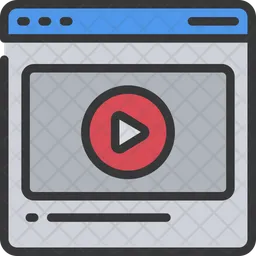 Online Video  Icon