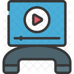 Online Video  Icon