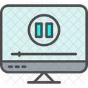 Online Video Pause Video Video Icon