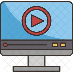 Online Video  Icon