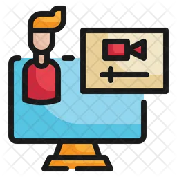 Online Video  Icon