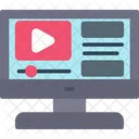 Online Video Video Streaming Video Icon