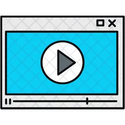 Online Video  Icon