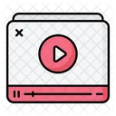 Online Video  Icon