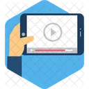 Online Video Media Player Icon