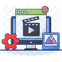 Online Video Film Online Symbol