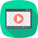 Online Video Online Learning Icon