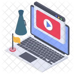 Online Video Blog  Icon