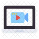 Online Video Camera Video Recorder Camcorder Icon