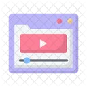 Online Video Video Streaming Video Icon