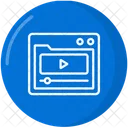 Online Video Video Streaming Video Icon