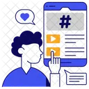 Online Video Video Streaming Play Video Icon