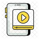 Online Video Video Tutorial Education Icon